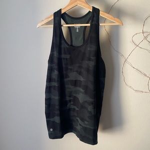 camo athleta tank